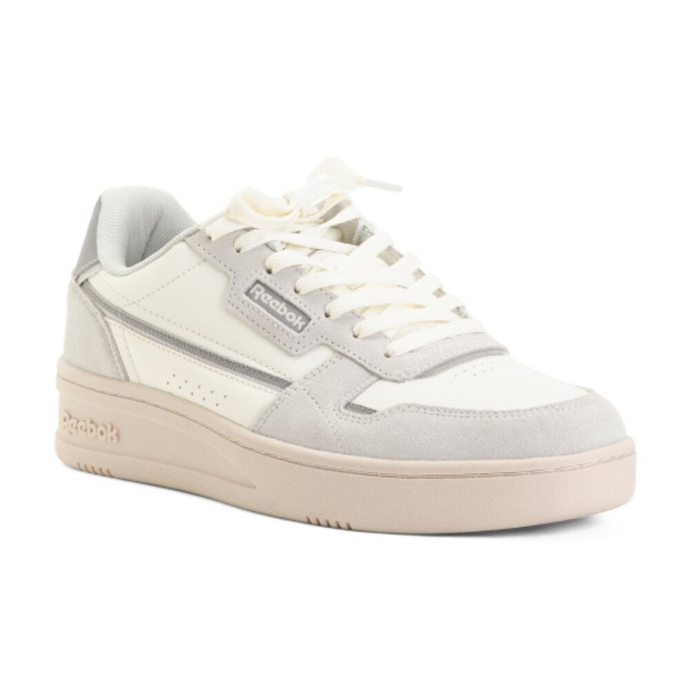 REEBOK Men's Suede And Leather Court Chaos Sneakers